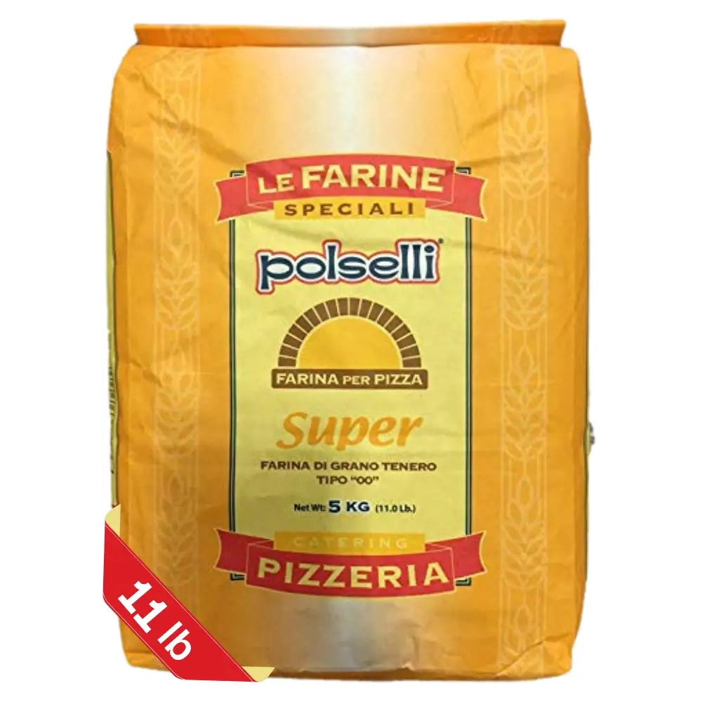 Polselli: 00 Pizza Flour (Super) 11 lb & 55 lb | Imported from Italy