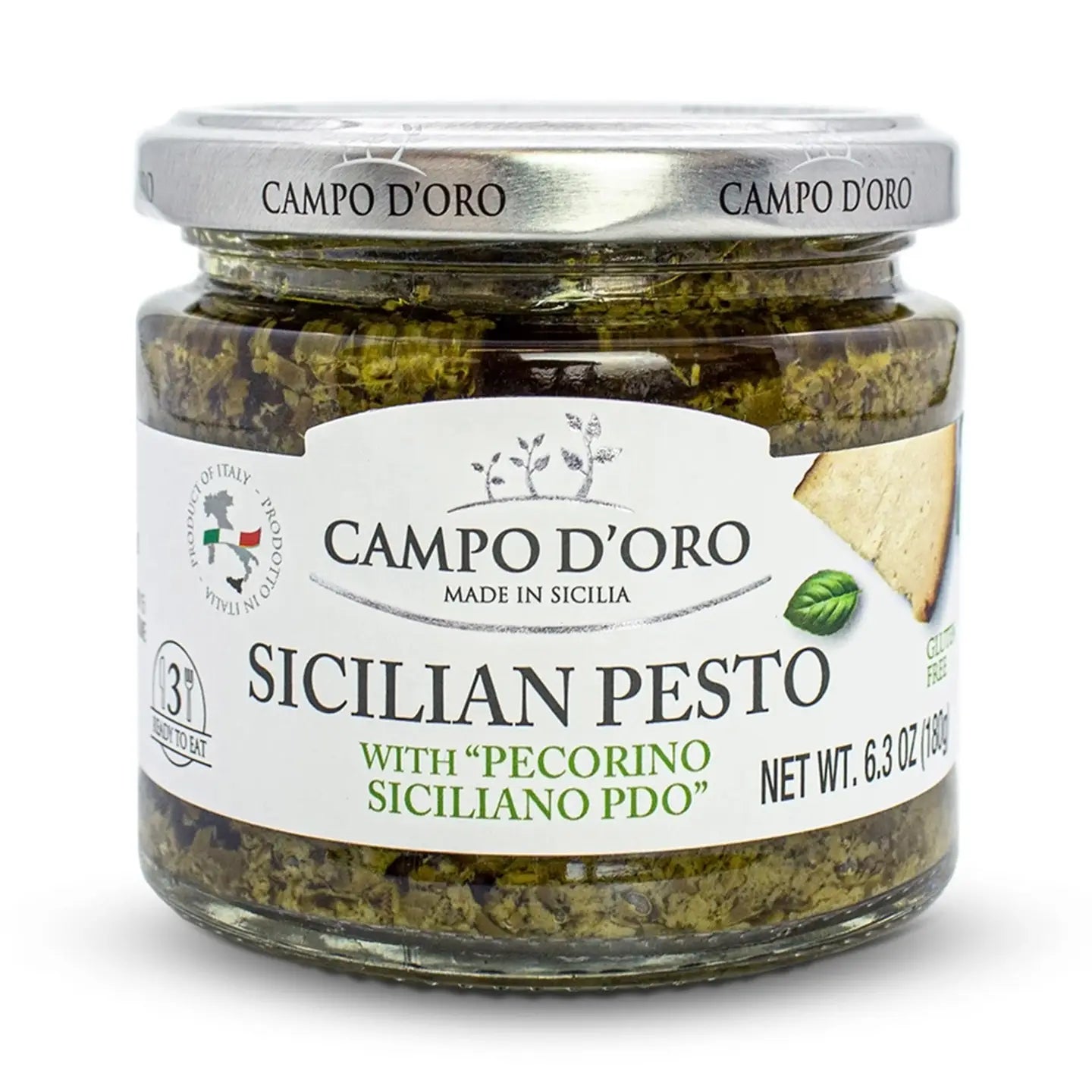 Campo D'oro, Basil Pesto with Pecorino cheese