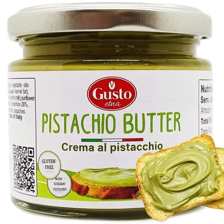 Gusto Etna Pistachio Butter Cream – 28% Premium Pistachio 