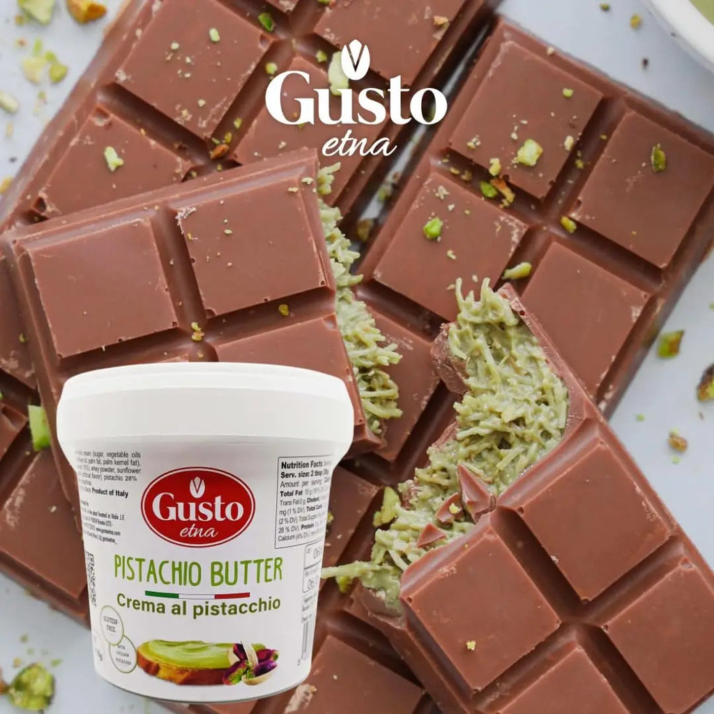 Gusto Etna Pistachio Butter Cream – 28% Premium Pistachio (6.6 lb)